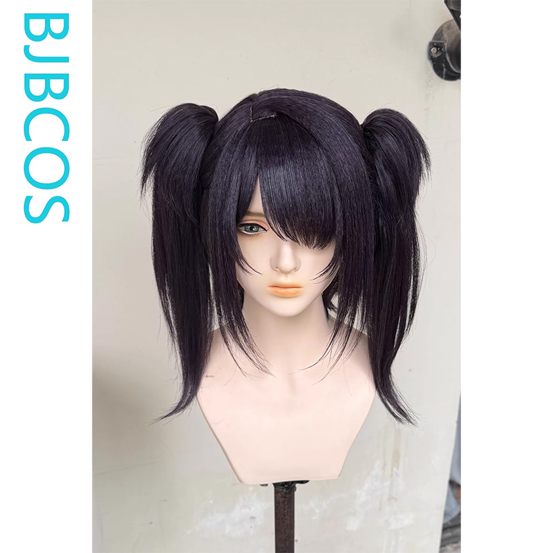 Cosplay Anime Black Hair - [Styled Wig]‌Ame Cosplay Wig Game NEEDY