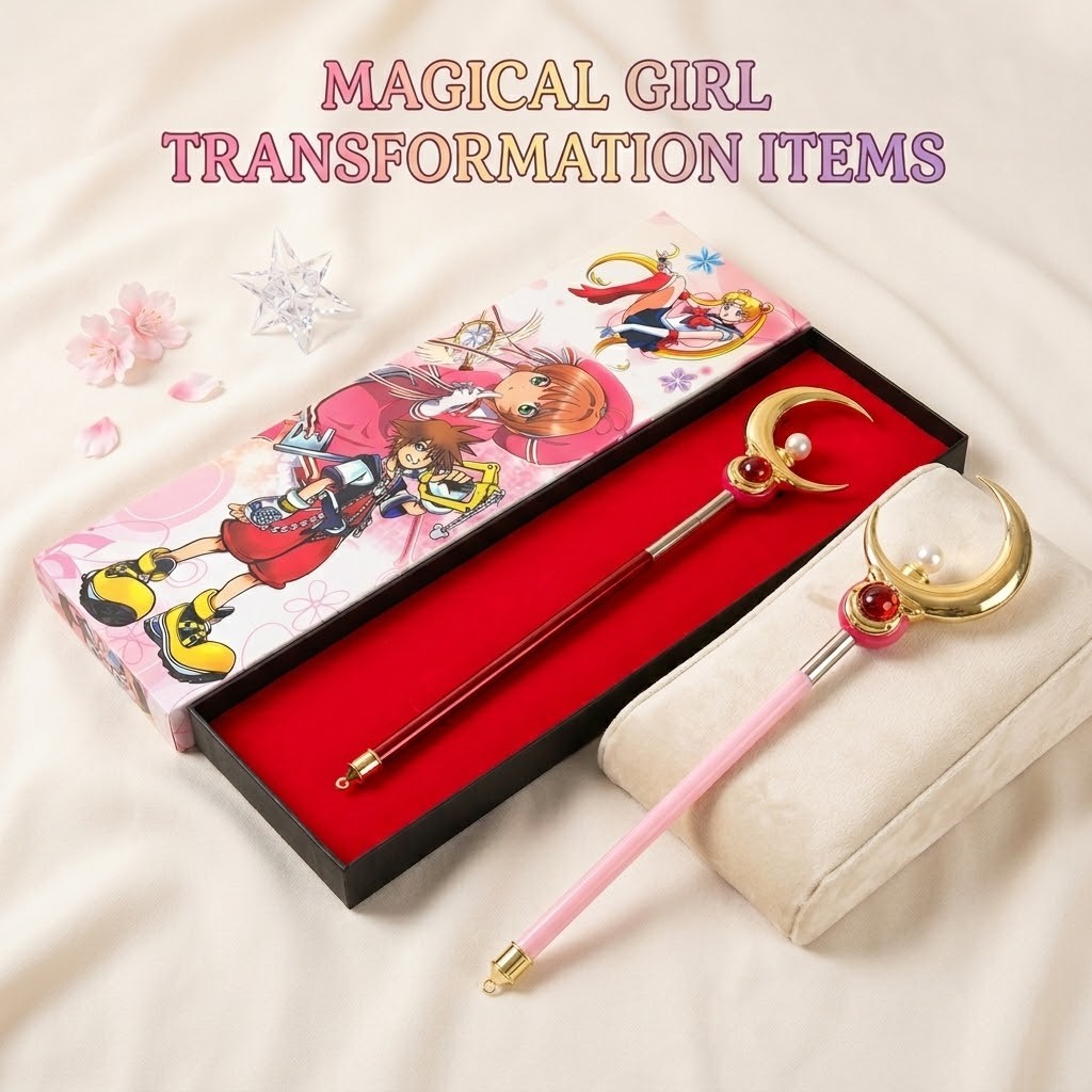 Sailor Moon Wand - Anime Cartoon sailor moon transformation item