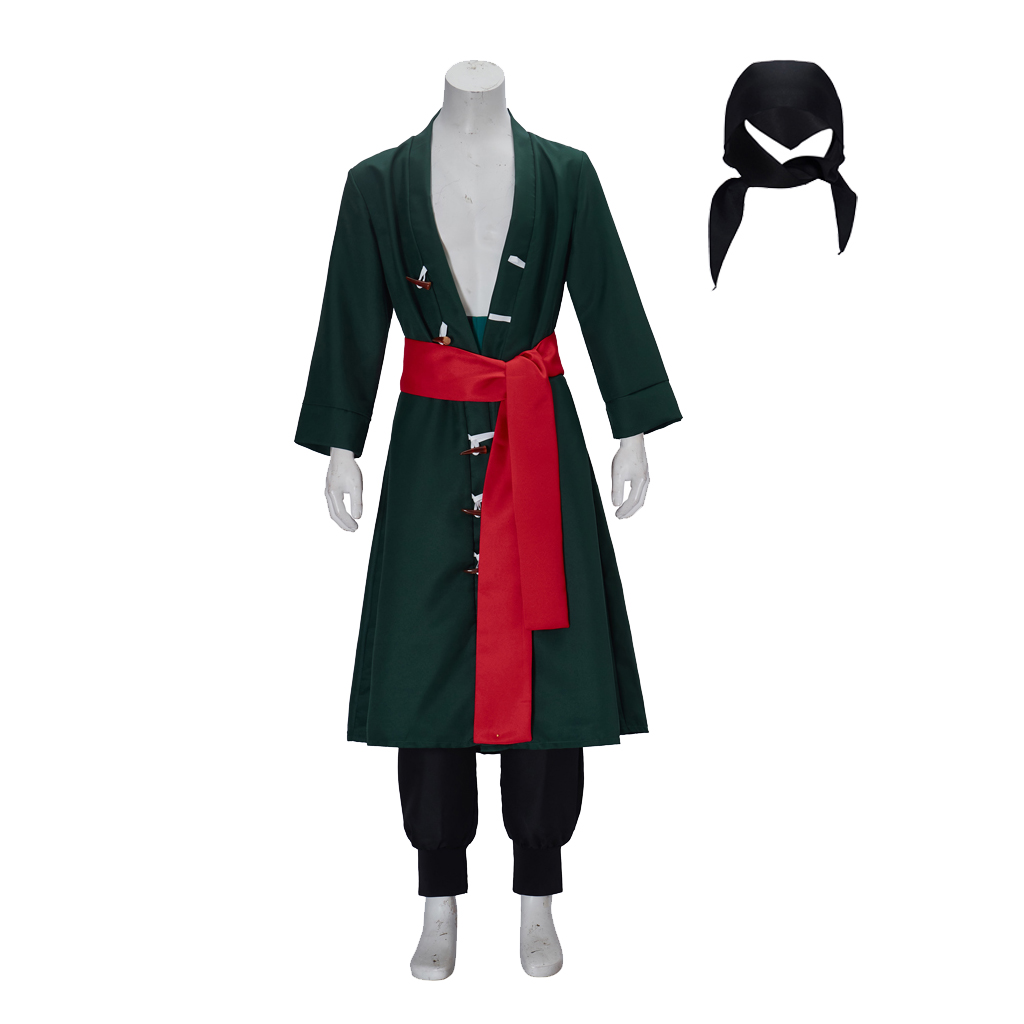 Cosplay Anime Zoro - Anime Roronoa Cosplay Zoro Costume Uniform