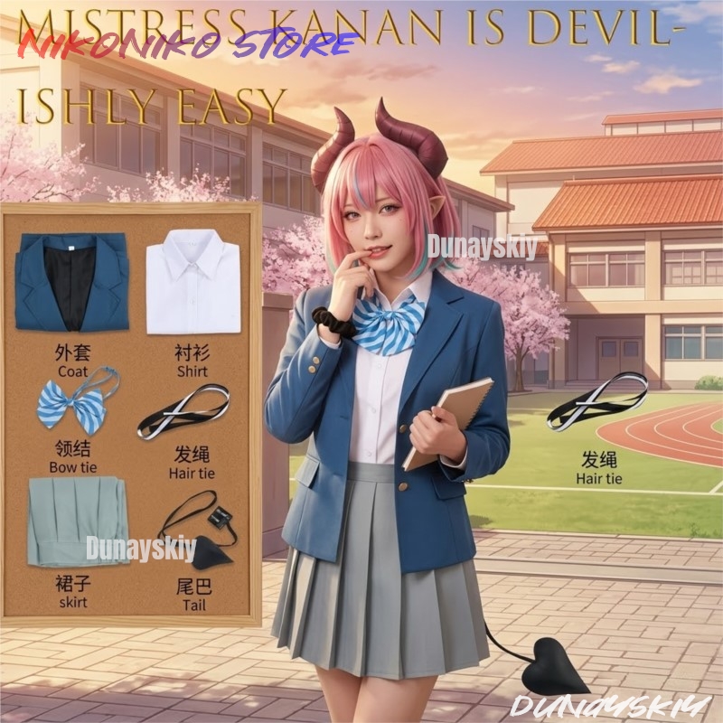 Easy Female Anime Cosplay - Mistress Kanan Is Devilishly Easy Kōketsu
