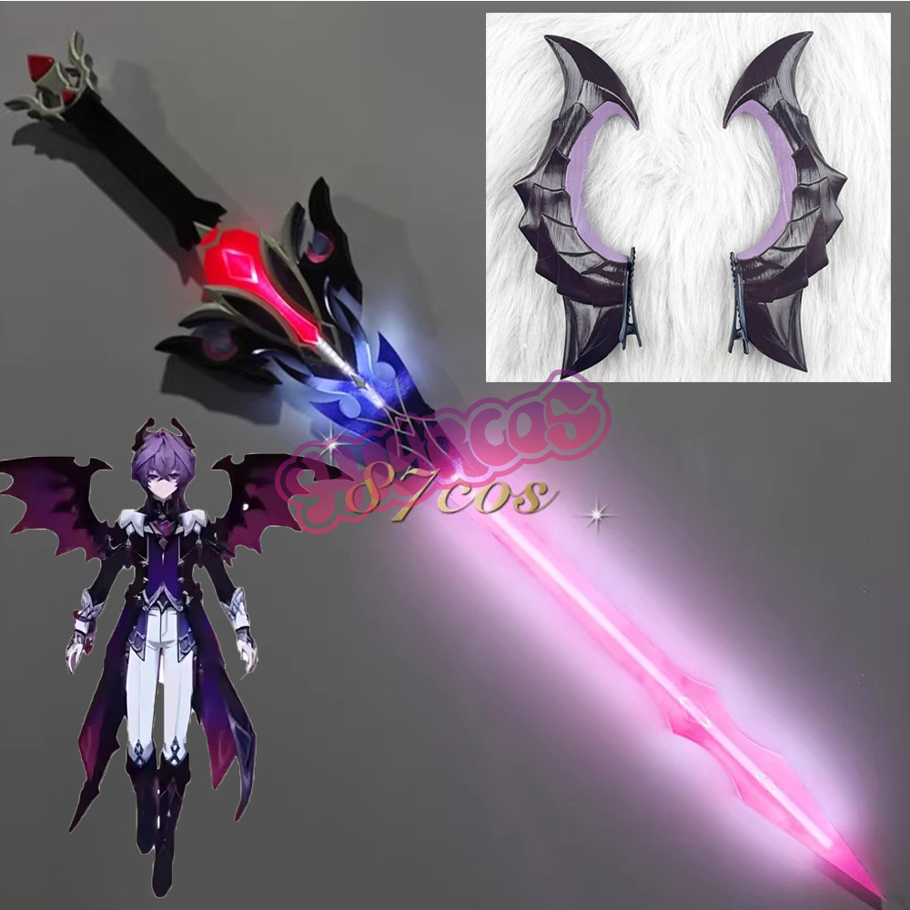 Anime Cosplay Sword - 115CM Durin Sword Genshin Impact Luminous