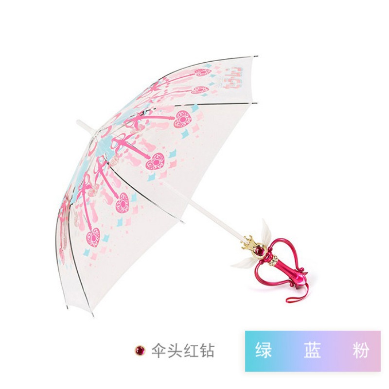 Sailor Moon Wand - Glowing Sailor Moon Umbrella Hand Painted
