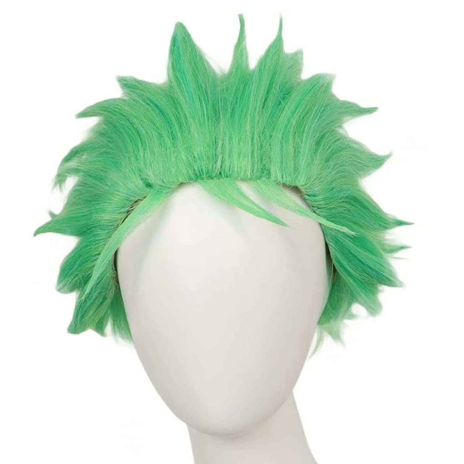 Short Green Wigs for Men Light - đánh giá và giá Cosplay Anime Zoro
