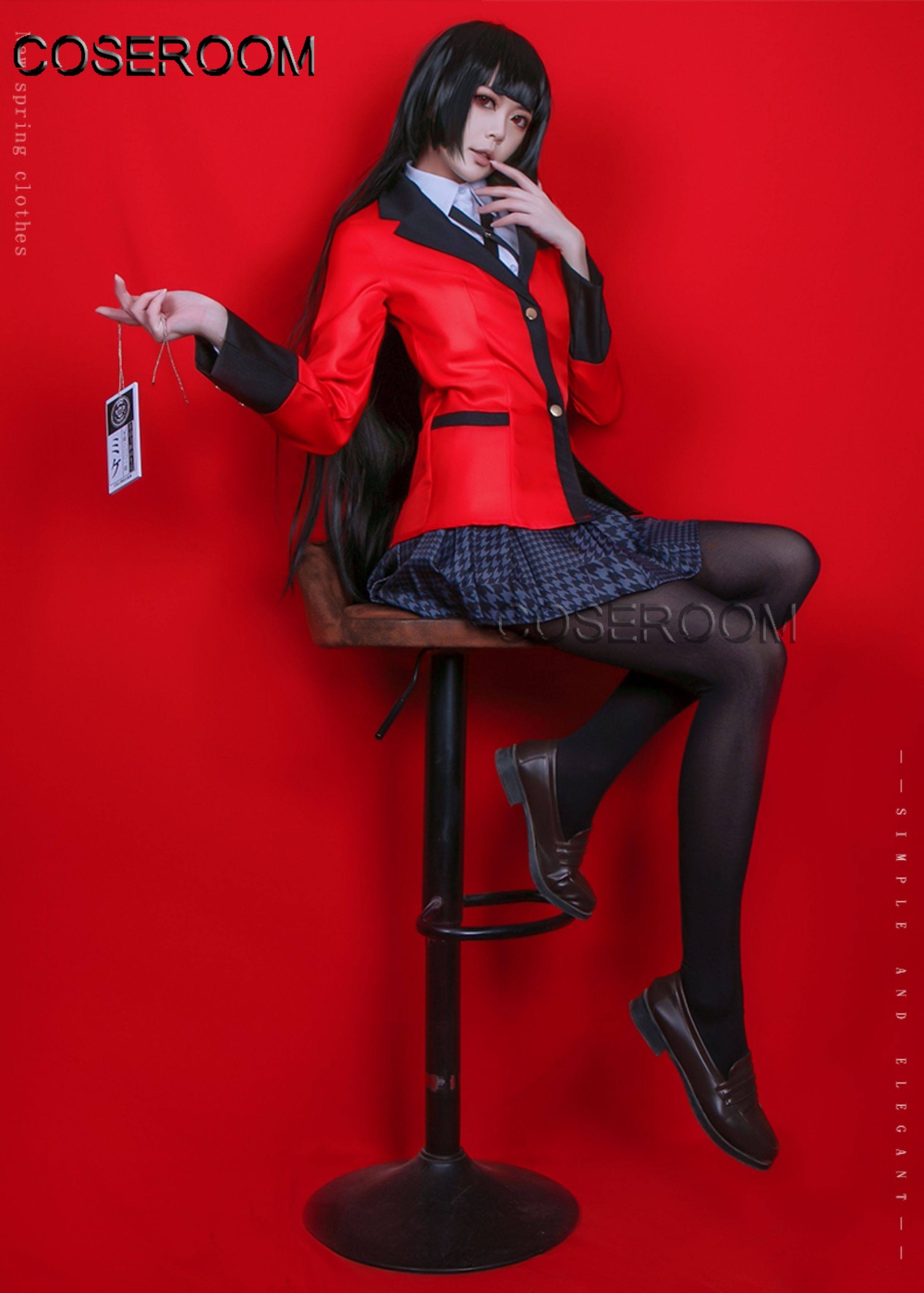 Anime Kakegurui Compulsive Gam - đánh giá và giá Anime Cosplay Kakegurui