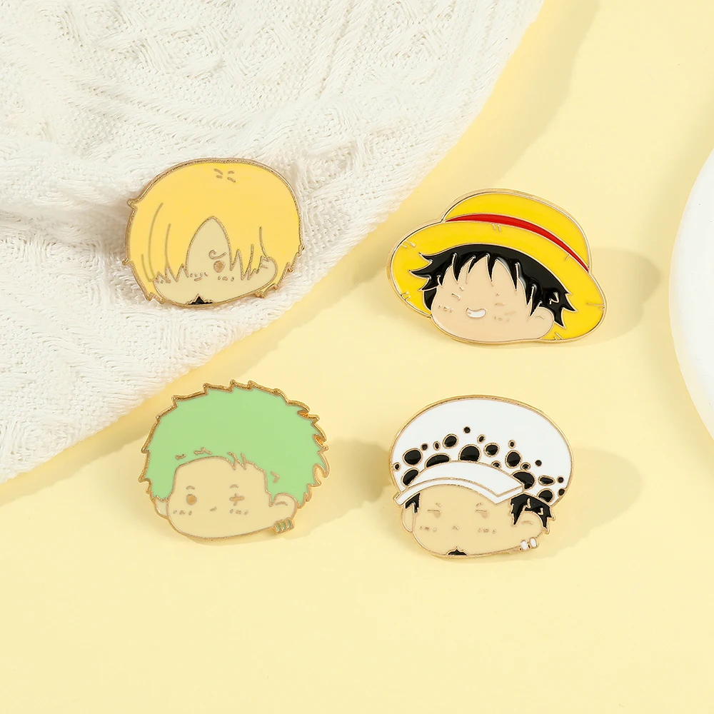 4 Pcs Anime Character Brooch S - đánh giá và giá Cosplay Anime Zoro