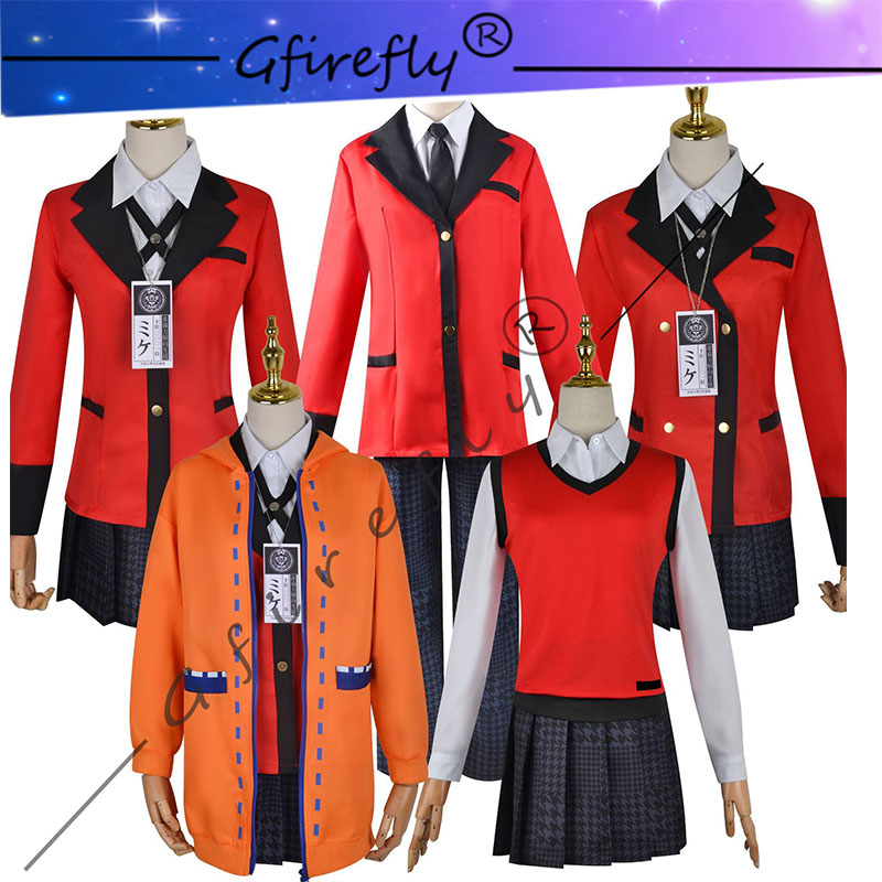 Kakegurui Cosplay Costume Jyab - đánh giá và giá Anime Cosplay Kakegurui