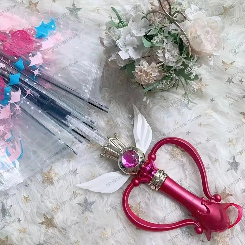 Cute Sailor Moon Transparent U - đánh giá và giá Sailor Moon Wand