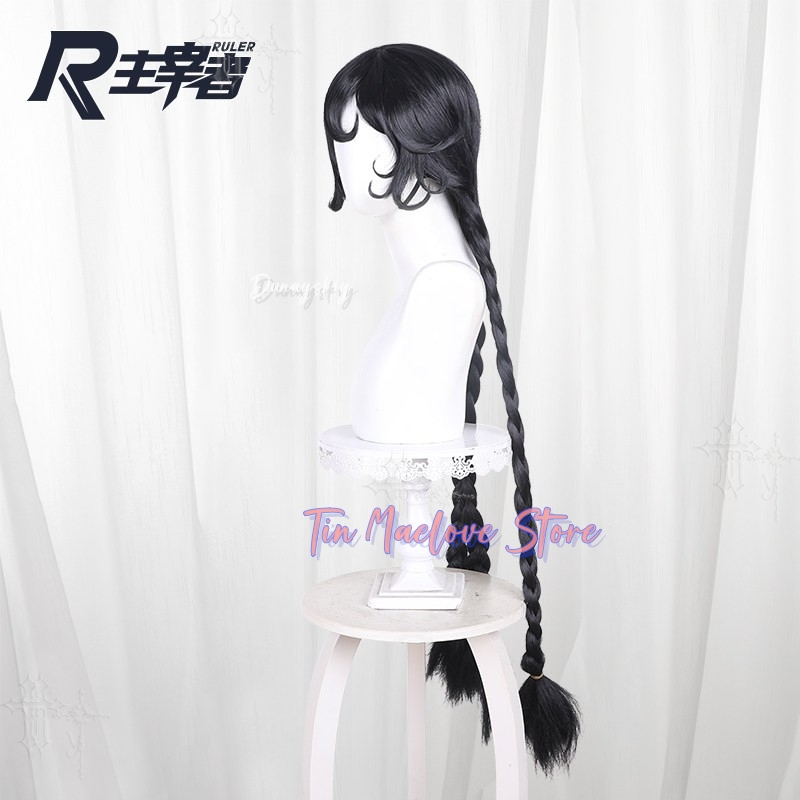 Black Braided Hair With Round  - đánh giá và giá Cosplay Anime Black Hair