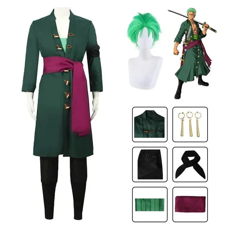 Anime Roronoa Cosplay Costume  - đánh giá và giá Cosplay Anime Zoro