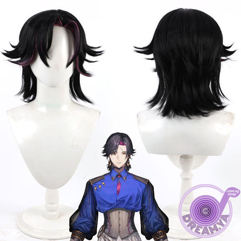 Vezalius Bandage Cosplay Wig v - đánh giá và giá Cosplay Anime Black Hair