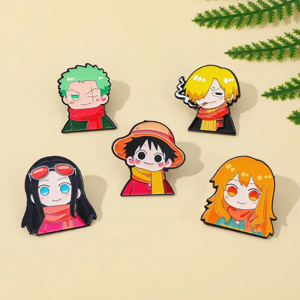 5 Pcs Cute Anime Cartoon Brooc - đánh giá và giá Cosplay Anime Zoro
