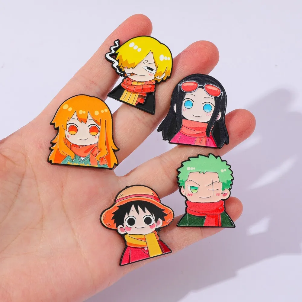 5 Pcs Cute Anime Cartoon Brooc - đánh giá và giá Cosplay Anime Zoro