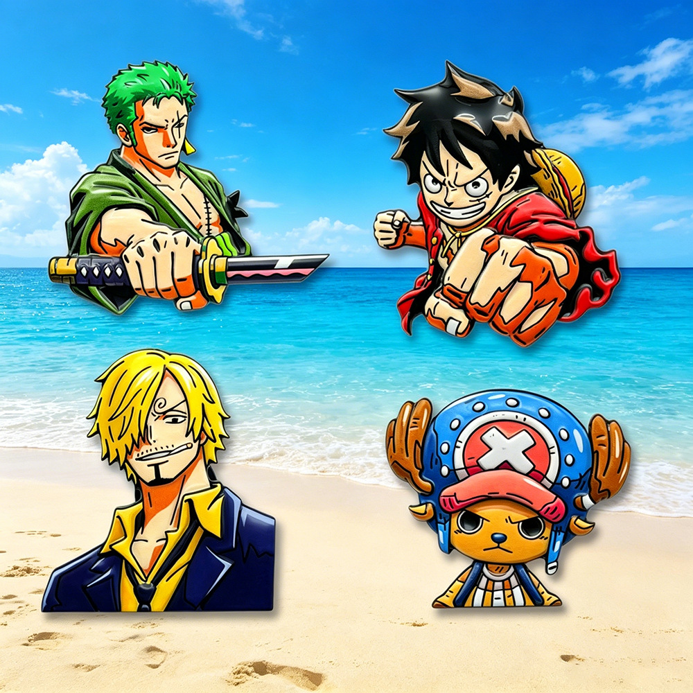 4pcs ONE PIECE Cartoon Charact - đánh giá và giá Cosplay Anime Zoro