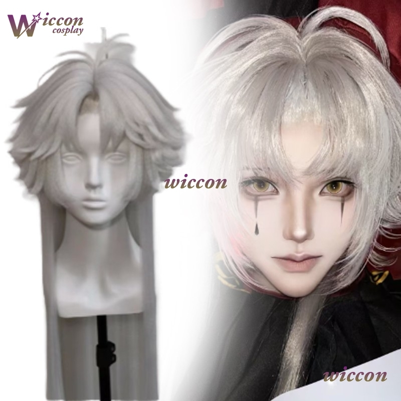 Youk The Freak Circus Pierrot  - đánh giá và giá Cosplay Anime Black Hair