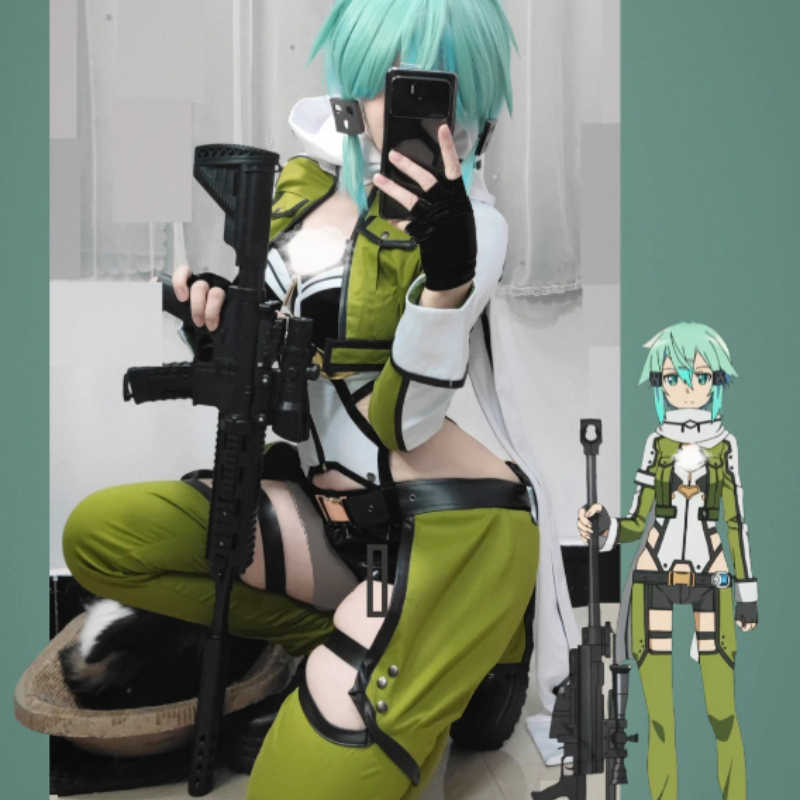 SAO Sword Art Online GGO Sinon - đánh giá và giá Anime Cosplay Sword