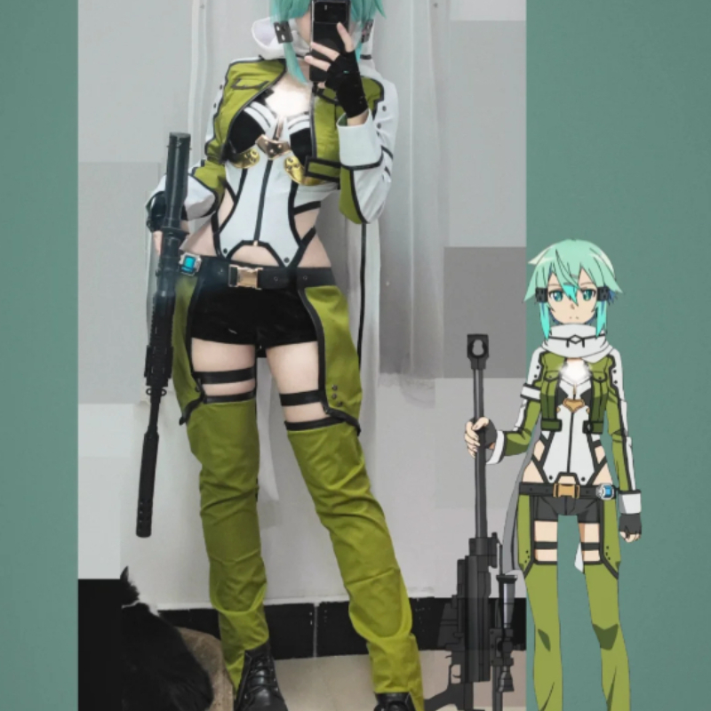 SAO Sword Art Online GGO Sinon - đánh giá và giá Anime Cosplay Sword