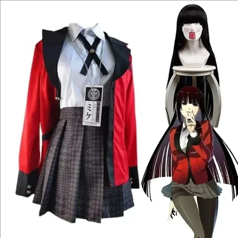 Anime Kakegurui Jabami Yumeko  - đánh giá và giá Anime Cosplay Kakegurui
