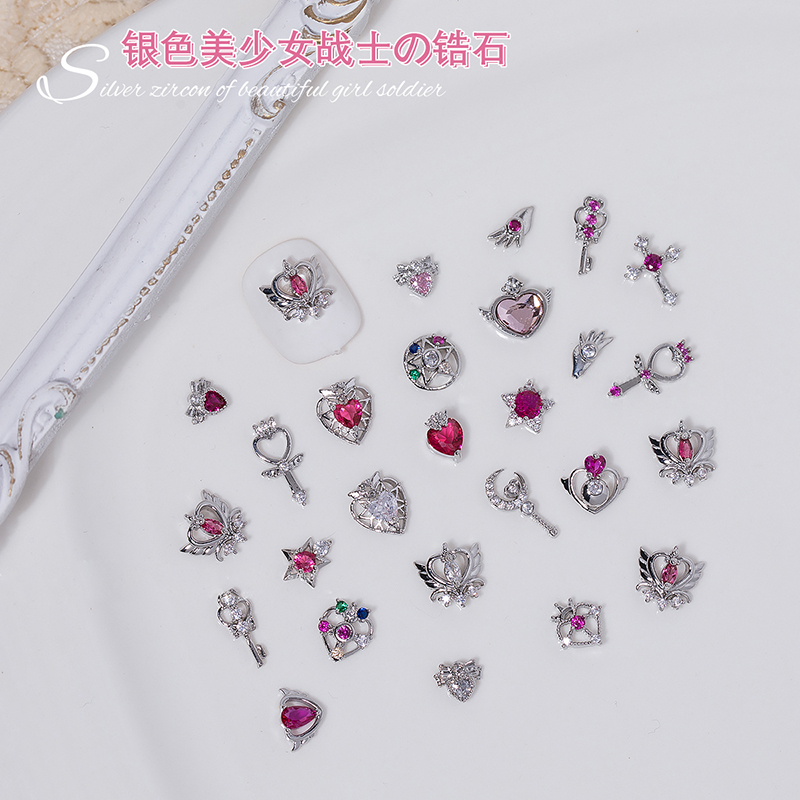 10 PCS mix Silver Pretty Soldi - đánh giá và giá Sailor Moon Wand