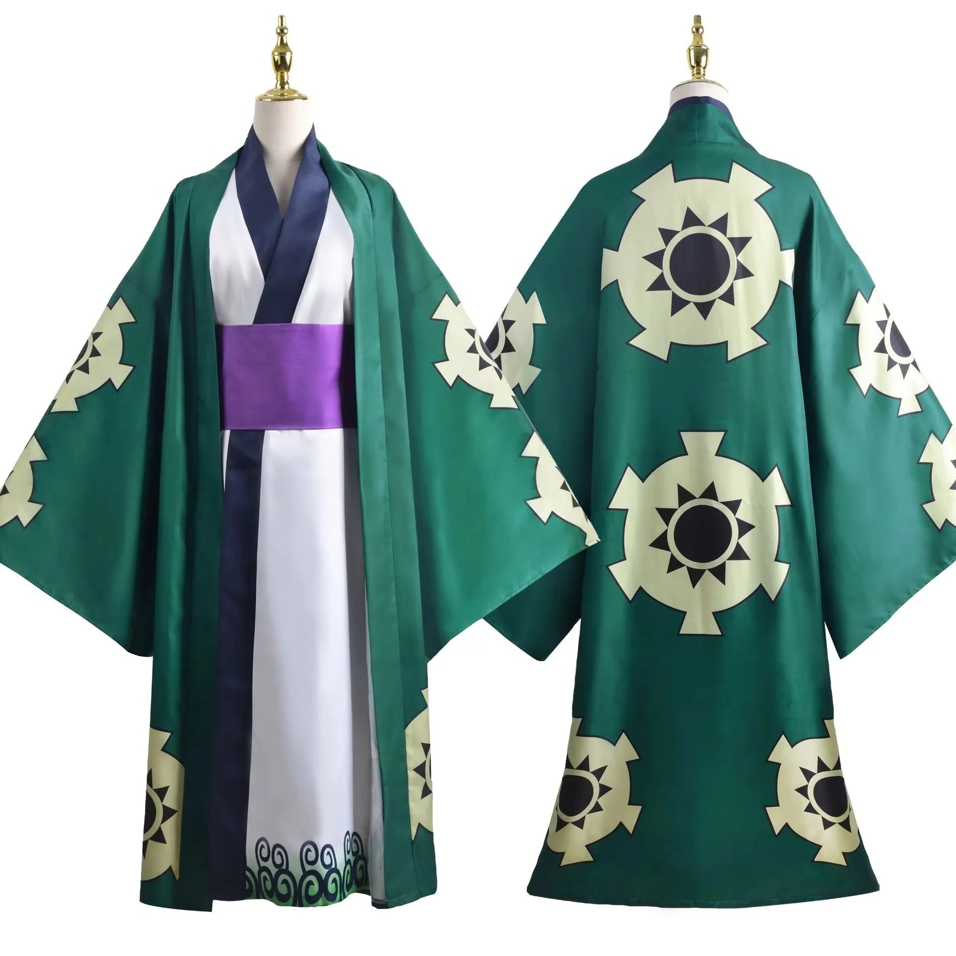 Green Roronoa Zoro Kimono Cosp - đánh giá và giá Cosplay Anime Zoro