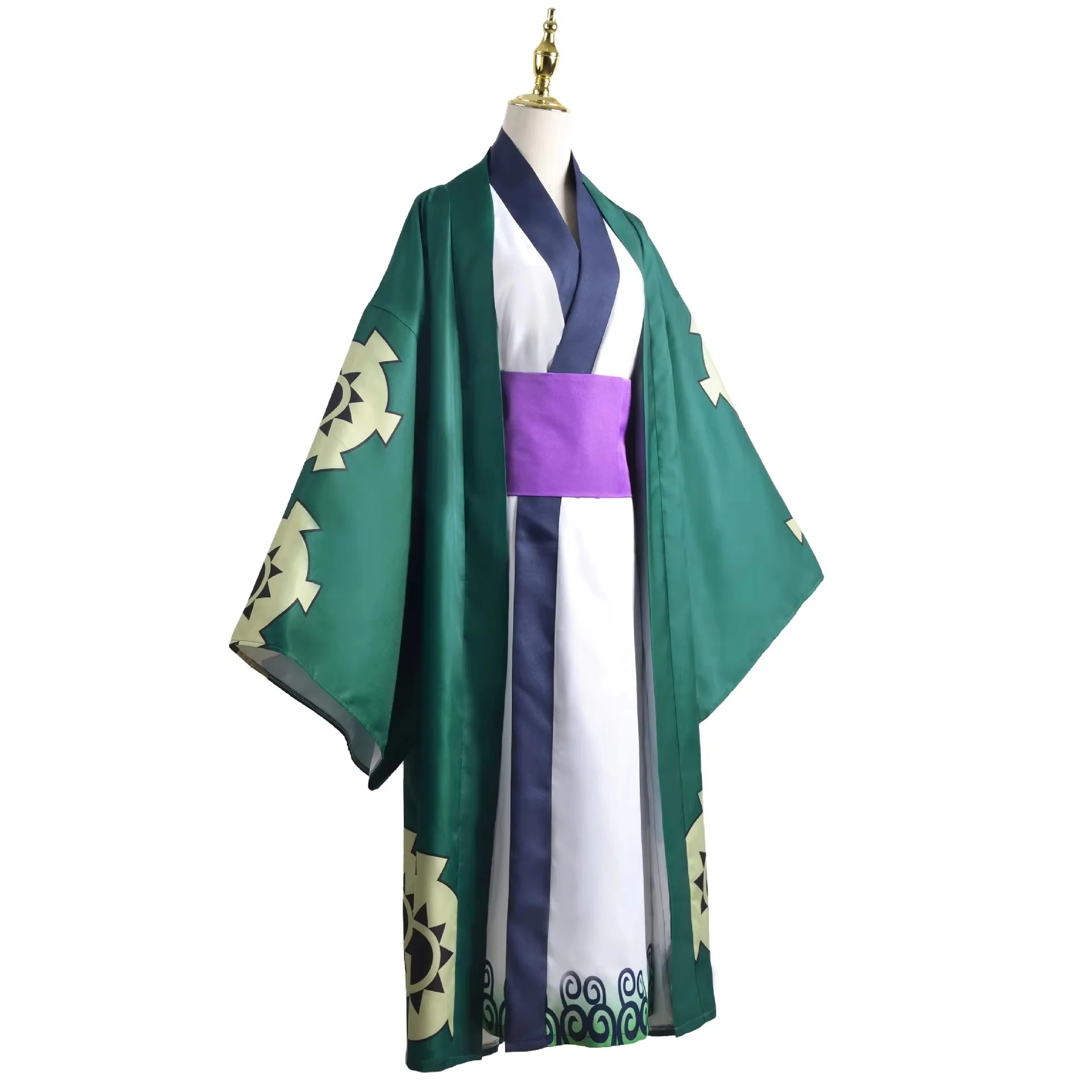 Green Roronoa Zoro Kimono Cosp - đánh giá và giá Cosplay Anime Zoro