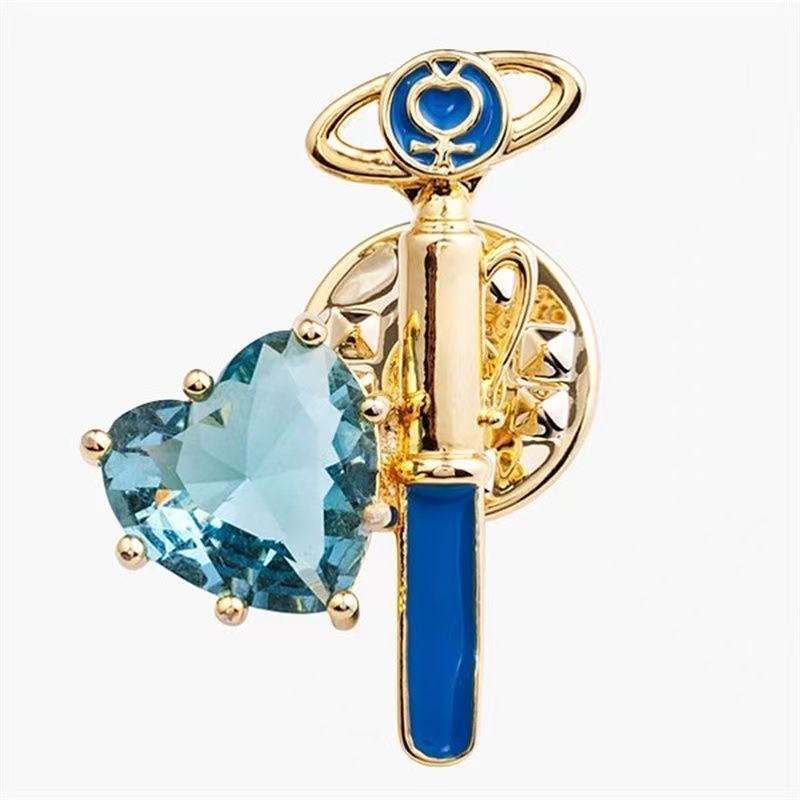 Sailor Moon Brooch Pin Star Mo - đánh giá và giá Sailor Moon Wand