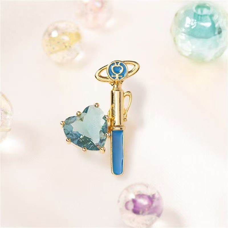 Sailor Moon Brooch Pin Star Mo - đánh giá và giá Sailor Moon Wand