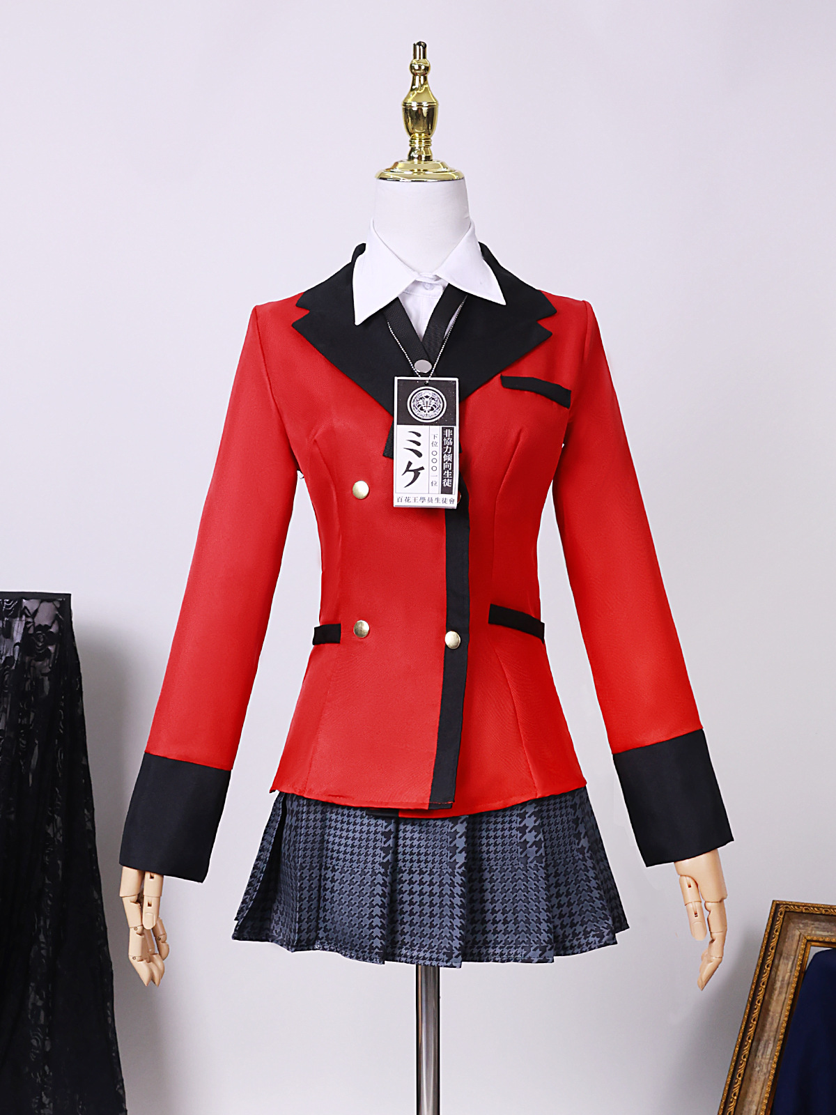 Kakegurui Cosplay Costume Yume - đánh giá và giá Anime Cosplay Kakegurui